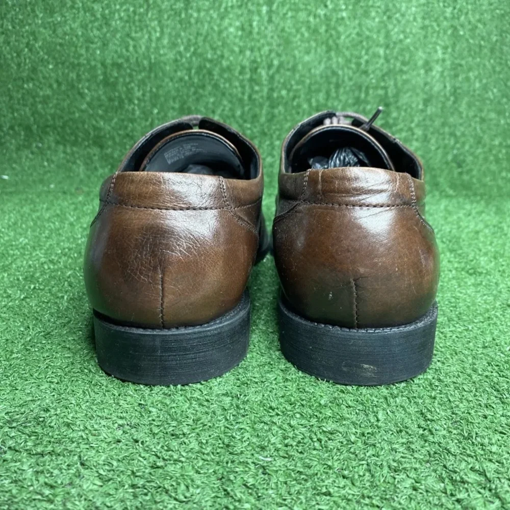 Kenneth‎ Cole Reaction Brown Leather Dress Shoes Men’s Size 9.5